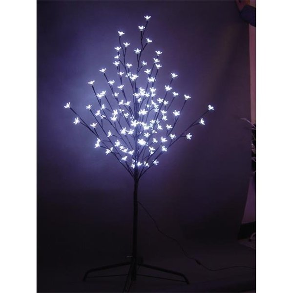 Winterland Winterland CH-108PW-06-24V 6 ft. Tall Pure White Cherry Tree With 108 LED Light CH-108PW-06-24V